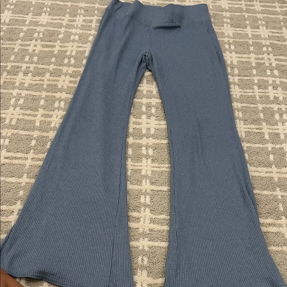 Women’s Blue Flared Bottoms